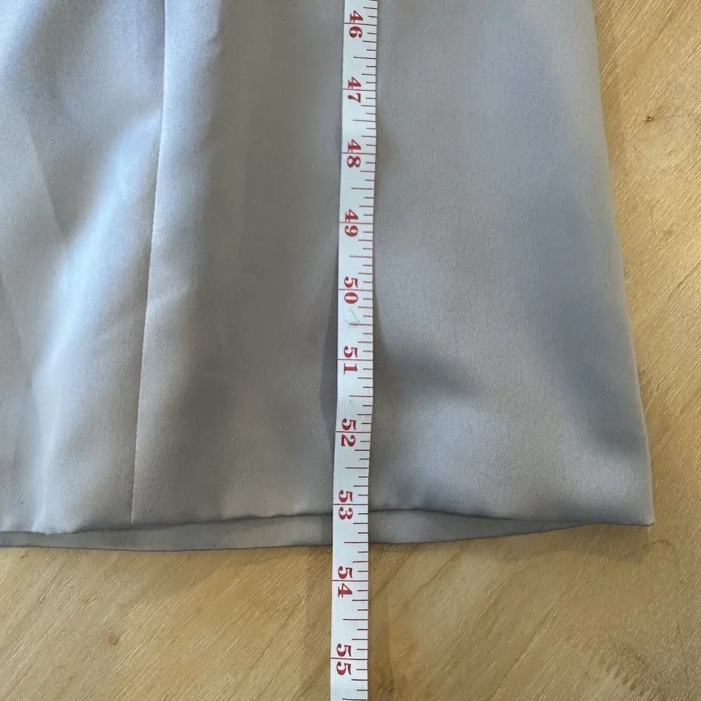 Vera Wang Womens Sleeveless Taupe Maxi Formal Gown 8 Bride Wedding Bride - Picture 14 of 14